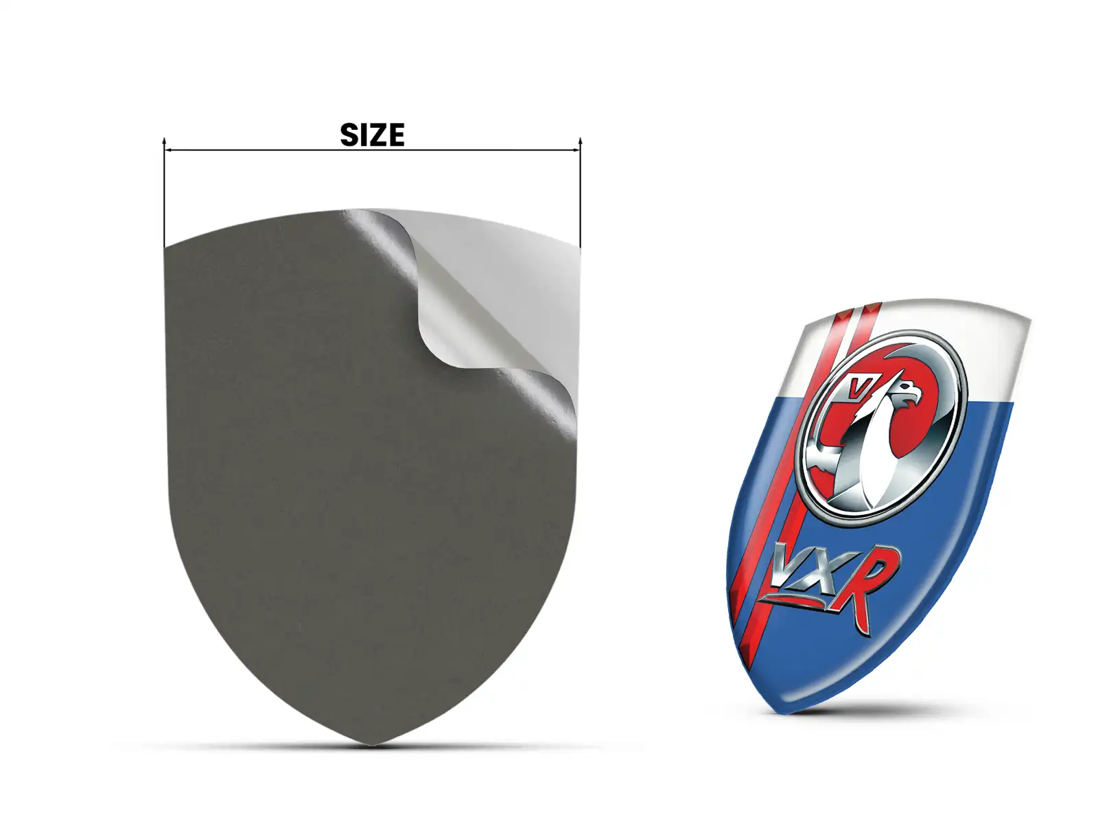 Vauxhall Etiqueta Impermeable Estrella Diseño Personalizable